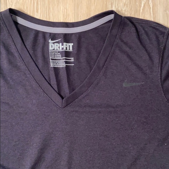 Nike Tops - Nike Dri-Fit long sleeve v-neck tee